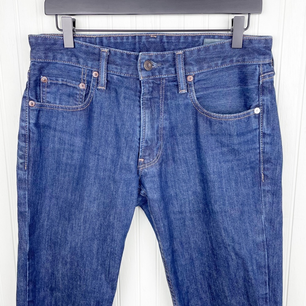 Bonobos The Blue Jean Slim Leg Stretch Men's Size 30/30 Dark Wash Denim 19511 - Picture 3 of 12